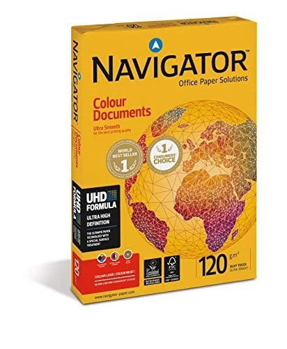 Biuro kopijavimo popierius NAVIGATOR Colour Documents, A4, 120gsm, 250 lapų