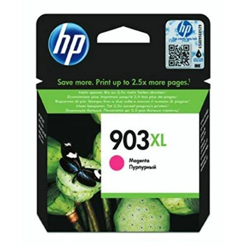 Hewlett Packard (HP) HP originalus rašalas / kasetė T6M07AE, HP 903XL, rausvai raudona, lizdinė pakuotė, 825s, 9,5 ml, didelės talpos, EOL