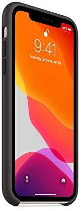 Apple iPhone 11 Silikoninis dėklas - Juodas
