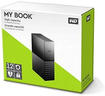 Kietasis diskas Western Digital MyBook Ess. 12.0 TB / juodas