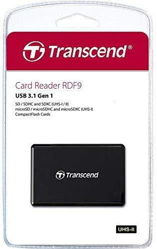 TRANSCEND universalus UHS-II kortelių skaitytuvas USB 3.1 Gen 1