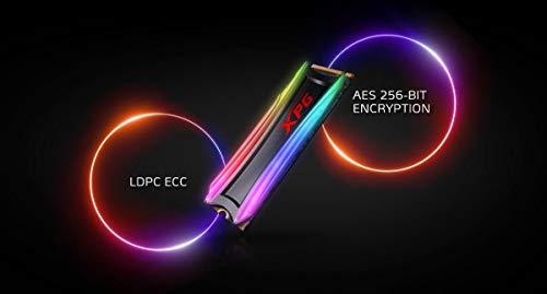 XPG (ADATA) ADATA | Spectrix S40G RGB | 1000 GB | SSD sąsaja M.2 NVME | Skaitymo greitis 3500 MB/s | Rašymo greitis 3000 MB/s