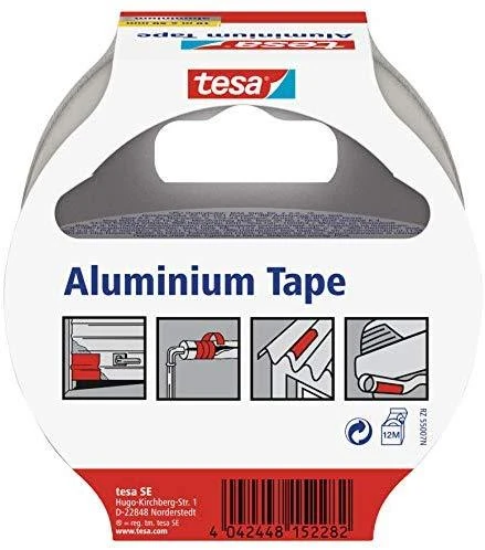 Aliuminio juosta tesa®, 10m x 50mm