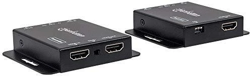 Manhattan 207461 HDMI ilgintuvas per Cat6a vytos poros, iki 50 m su IR ir POC maitinimo kabeliu