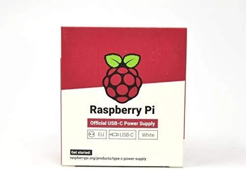 Raspberry Pi 4 oficialus maitinimo šaltinis USB-C 5.1V 3A - baltas