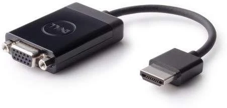 DELL DAUBNBC084 vaizdo kabelio adapteris HDMI VGA (D-Sub) Juoda