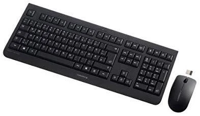CHERRY DW 3000 klaviatūra Radijo dažnio belaidė QWERTZ Vokiečių Juoda