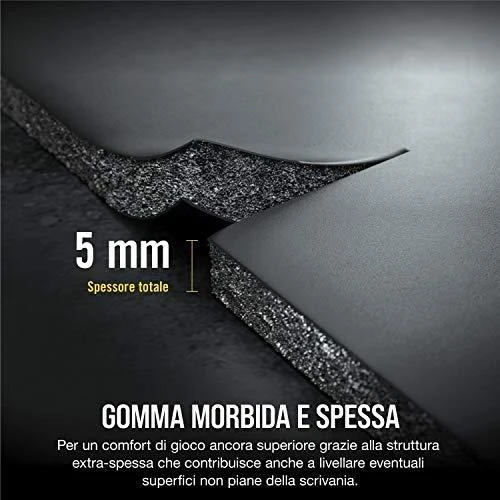 Pelės kilimėlis žaidimams Corsair MM250 Champion Series Mouse Pad – X-Large, 450 x 400 x 5 mm