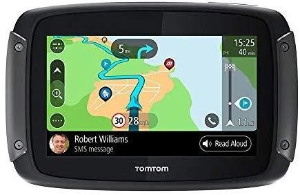 TomTom Rider 550 Premium Pack navigatorius 10,9 cm (4.3") Lietimui jautrus ekranas Fiksuotas Juoda 280 g