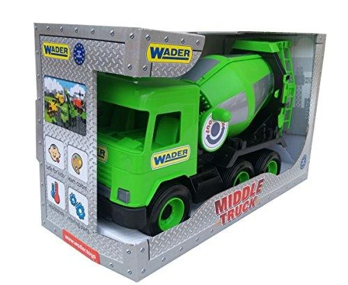 WADER 32104 Middle Truck - Žalioji betono maišyklė