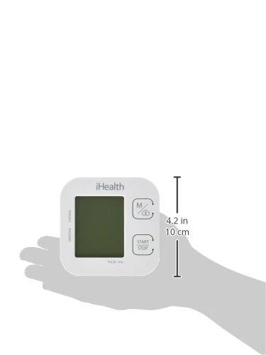 Kraujospūdžio matuoklis iHealth | Trasa | KN-550BT | Baltas/Mėlyna | Kraujospūdžio (sistolinio ir diastolinio) apskaičiavimas, Širdies susitraukimų dažnio skaičiavimas | 4 | Belaidis Bluetooth ryšys | Automatinis | Svoris 438 g