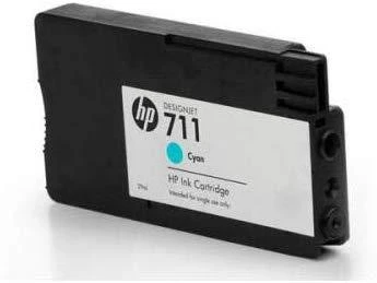 Hewlett Packard (HP) HP nr.711 Cyan Ink Cartridge 29 ml 3 pak