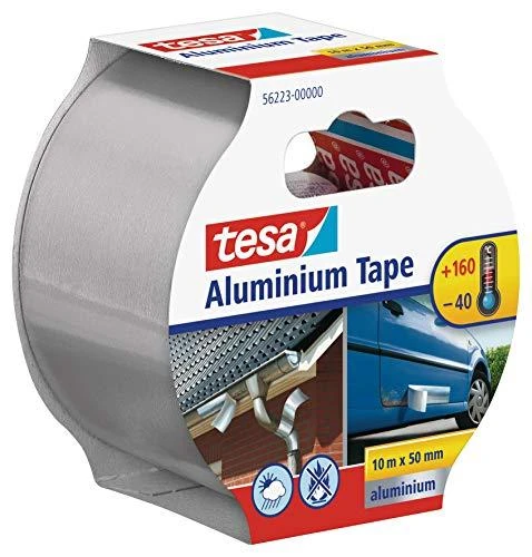 Aliuminio juosta tesa®, 10m x 50mm