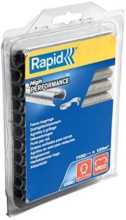 R:Hog Ring VR22/ 1.1M Galv. Blister 5-11mm, Rapid