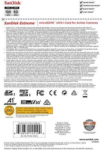 Atminties kortelė SanDisk Extreme Micro SD 32Gb
