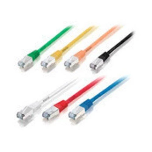 Equip Patchcord, Cat6, S/FTP, HF, 3m, juoda (605592)