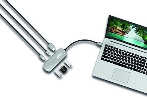 USB šakotuvas 6 viename su USB-C jungtimi Emtec T650C