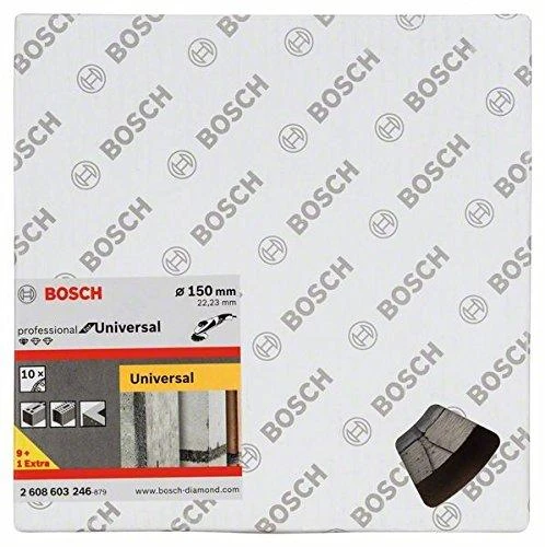 Bosch Deimant.pjov.diskas * Universal 150 mm 10vnt