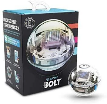 Sphero Smart žaislas Bolt Wi-Fi, Bluetooth, Sphero Bolt - išmanus žaislas išmokti koduoti žaidžiant., iOS ir Android, Baterijos garantija 6 mėn.