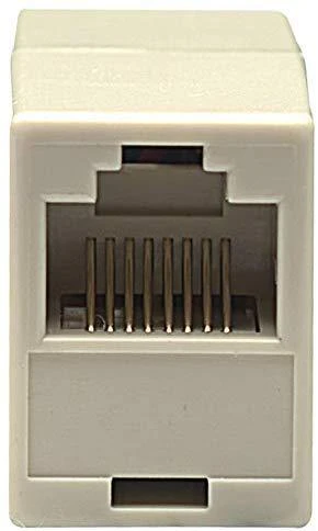 Inline Intracom INTELLINET 504225 Modular In-line Coupler RJ45x2 UTP pakuotė 10vnt