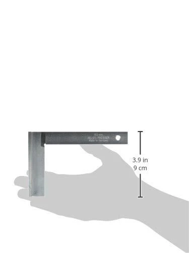 Helios-Preisser Paviršiaus kvadratas su mksc pėda 150x100 mm šaltkalvio preseris (0374408)