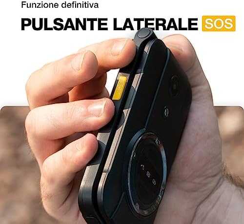 Išmanusis telefonas AGM Mobile M8 Klapper 4G Rugged Juodas