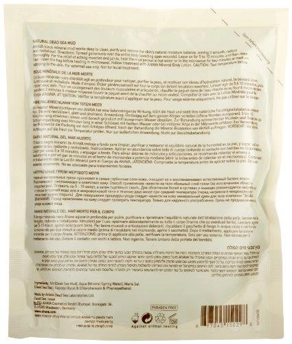 AHAVA Natural Dead Sea Body Mud Natūralus Negyvosios jūros purvas, 400g