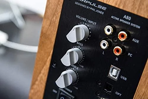 Kolonėlės Edifier Airpulse A80, Rudos spalvos