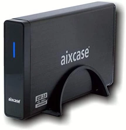 Aixcase 2.5 colio disko dėklas su stoveliu