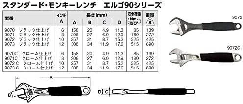 Bahco KEY NEXT 9072 10 "BAHCO