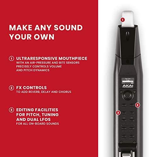 AKAI EWI SOLO Electronic wind instrument USB MIDI Juodas