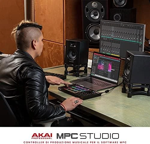 AKAI MPC Studio II kontroleris MIDI USB, Juodas