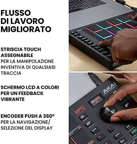 AKAI MPC Studio II kontroleris MIDI USB, Juodas
