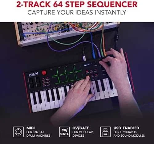 AKAI MPK MINI PLUS - Mini valdymo klaviatūra