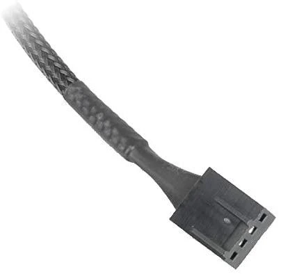Kabelis AKASA 4-pin PWM, 0.3m, juodas AK-CBFA01-30 / AK-0010