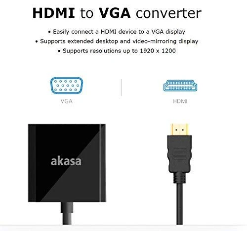 Akasa HDMI to VGA Converter
