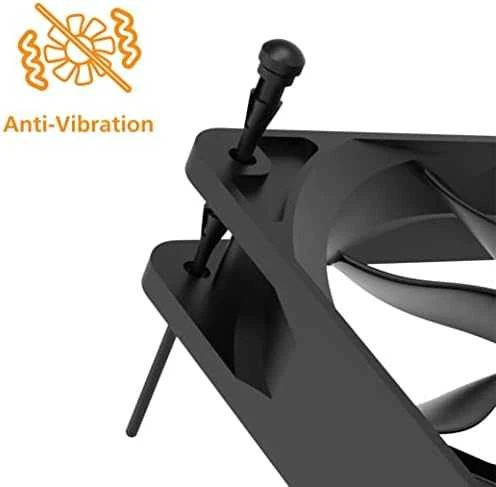 Akasa AK-MX003 Vibration Dampener for Fans, 60-Piece Set – juodos spalvos