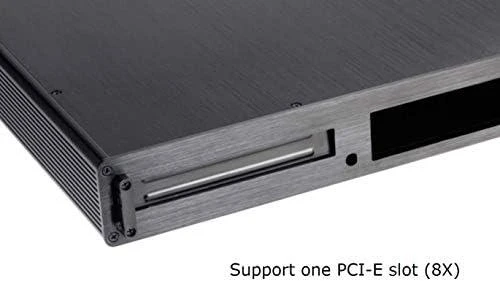 Akasa Galileo TU3 Thin-Mini-ITX 1U case, OEM - juodas