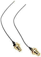 Akasa I-PEX MHF4L - RP-SMA kabelis - 2 vnt. pakuotėje, 22 cm
