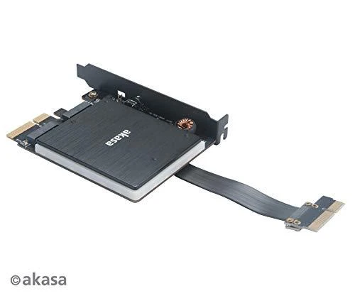 Akasa adapteris 2 M.2 diskams – 2x PCI-E (AK-PCCM2P-04)