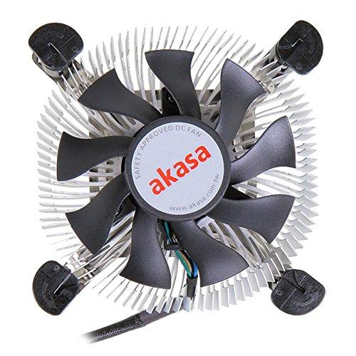 Akasa AK-CC7122BP01 žemo profilio procesoriaus aušintuvas