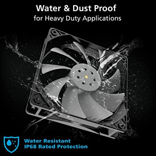 Akasa OTTO SC12 PWM korpuso ventiliatorius, Wasserresistent - 120mm