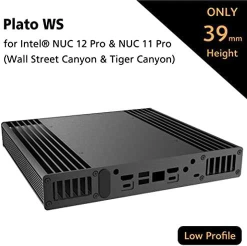 Akasa Plato WS UCFF dėklas (Intel NUC 11/12/13 Pro), OEM – juoda