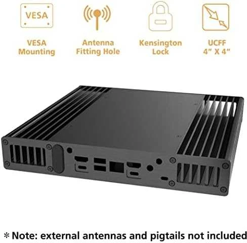 Akasa Plato WS UCFF dėklas (Intel NUC 11/12/13 Pro), OEM – juoda