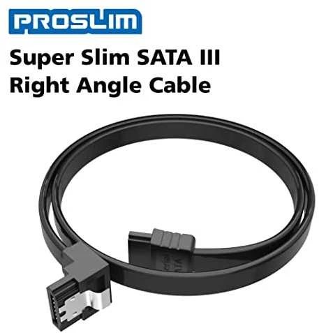 Akasa SATA laidas 6 GB/s, kampinis, 50 cm