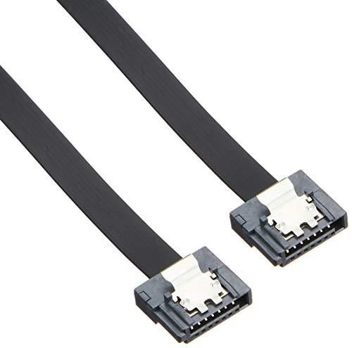 Akasa Proslim SATA 3 Kabelis 50cm gerade – juodas
