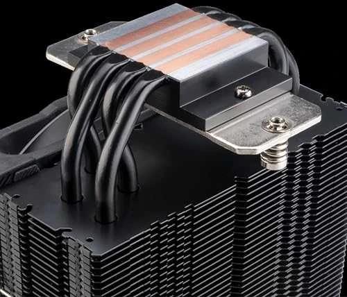 Akasa SOHO H4 plus procesoriaus aušintuvas ARGB – 120mm