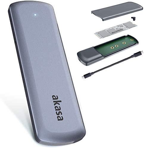 Akasa Portable M.2 SATA/NVMe SSD į USB-C 3.2 Gen 2