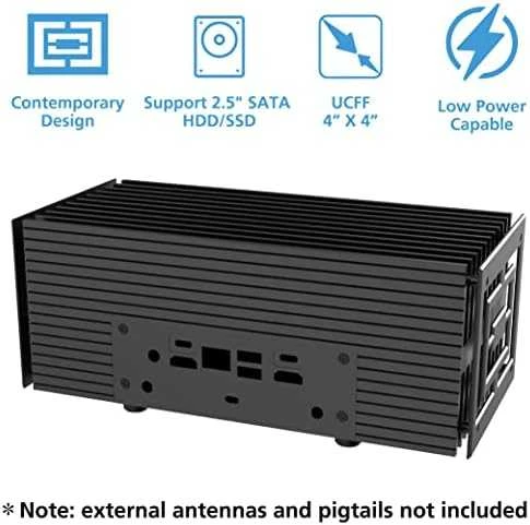 Akasa Turing Fanless obudowa UCFF (Intel NUC), OEM – juoda, LGA1700