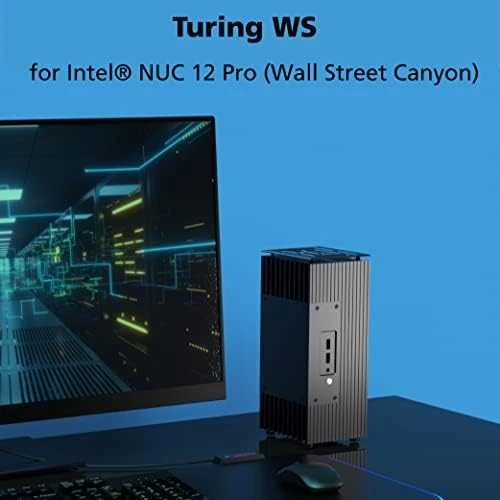 Akasa Turing Fanless obudowa UCFF (Intel NUC), OEM – juoda, LGA1700